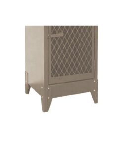 Steel Locker Feet - Set of 4 - Ivory and Karoo - M07B110-ivory