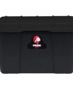 65L Plastic Storage Box - Pride - Pack of 5