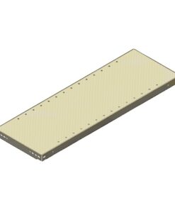 Bolted Shelving Steel Shelf - Uni-Angle - Painted - 91.4 x 91.4 cm