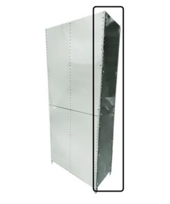 Bolted Shelving Steel Side Panel - Uni-Angle - Galvanised - 99.0 x 30.5 cm