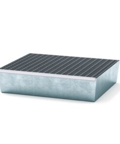 Asecos Collecting Tray 785 x 635 x 180 mm, Steel, Electroplated
