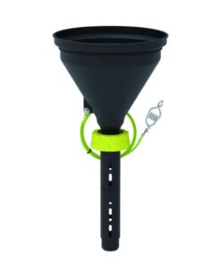 Bohlender b.safe Funnel 180 S 60 – Ø 180 mm, Black, with Lance, Static‑Dissipative PE‑EX
