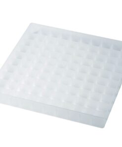 Biologix Tray for Drosophila Vials 25mm Plastic, 256x256x30mm, Pack of 2