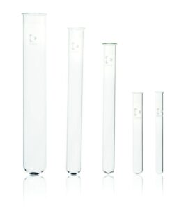 DWK Duran Test Tubes 18x180 mm, with Rim, Pack of 100