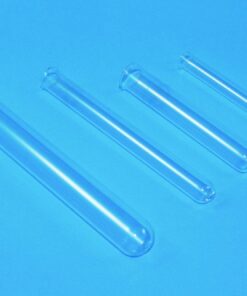 LLG Test Tubes Fiolax 14x130mm with Beaded Rim, Pack of 100