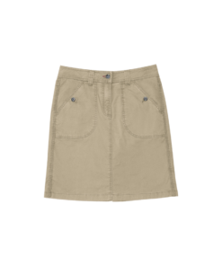 Chobe Stretch Utility Skirt (Khaki)
