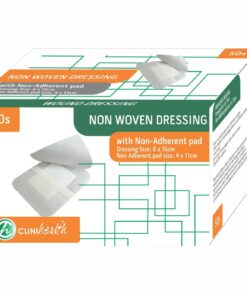 Dressing Non-Woven with Pad 8x15cm- 50s