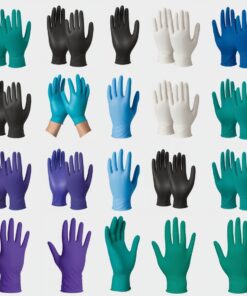 Uvex Protection Gloves RUBIFLEX S NB35B ca. 35 cm, Size 8, Type 60224, Blue, Pair