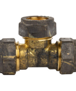 Compression Brass Tee Cxcxc 15Mm Sabs