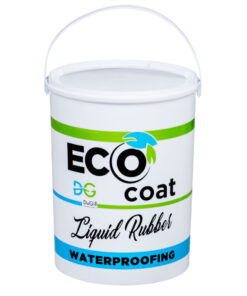 Ecocoat White 5L Rubber Waterproofing Paint