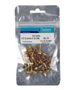 Ifasten Tek Screw No12 5.5Mmx20Mm 25 Pp