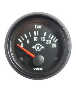 Vdo Trans Oil Press Gauge. 24 V. 0 - 25 Bar. 52 Mm. Elec