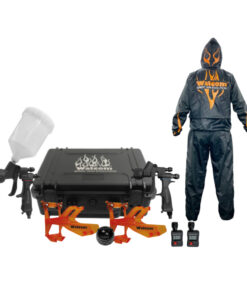 Vapbsc0002/Gon Walcom Carbonio Combo (Base & Top Coat Gun 1.3Mm With Painting Kit)
