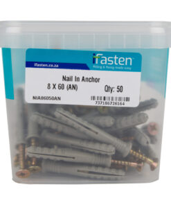 Ifasten Nail In Anchor 8Mmx60Mm 50 Pt
