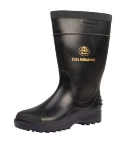 Bata Elegant Ladies Gumboot Blk Size 6