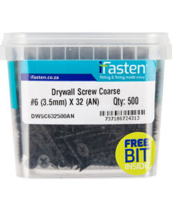 Ifasten Drywall Screw Coarse No6 3.5X32Mm 500 Pt +