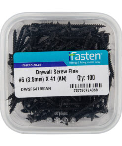 Ifasten Drywall Screw Fine No6 3.5Mmx41Mm 100 Pt