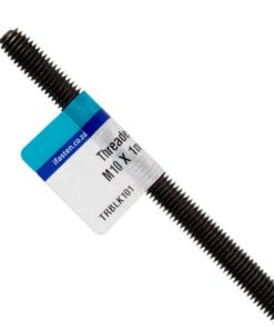 Ifasten Threaded Rod M10 Black 10Mm X 1000Mm