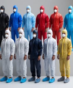 Ansell Overall AlphaTec 2000 Standard PE, White with Hood, Model 111, Size M, Pack of 40