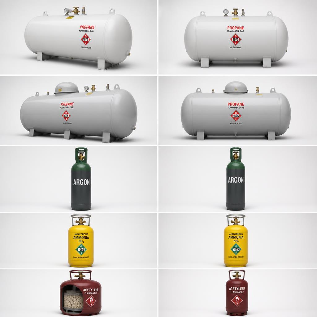 Industrial Helium Cylinder 50L (High Pressure Laboratory Grade)